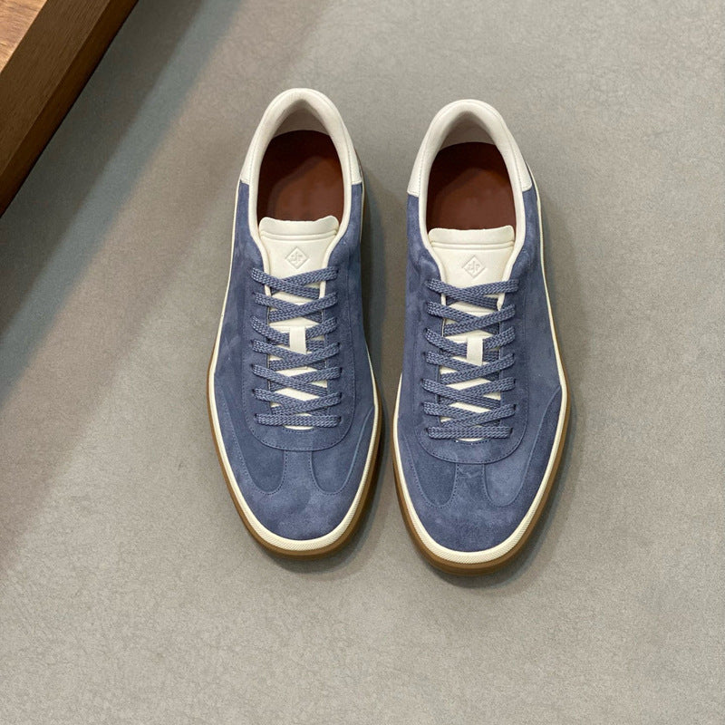 Damen Sneaker aus weichem Wildleder mit raffiniertem Schnürsystem R&B
