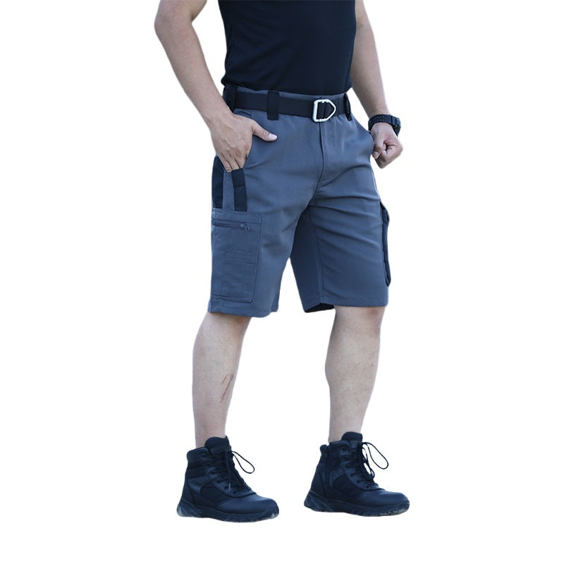 Herren cargo shorts mit praktischen seitentaschen und verstellbarem bund R&B