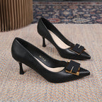 Damen elegante Pumps mit glamourösem Schmuckdetail R&B