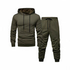Herren Komfortables Hoodie- und Jogginghosen-Set mit praktischen Taschen