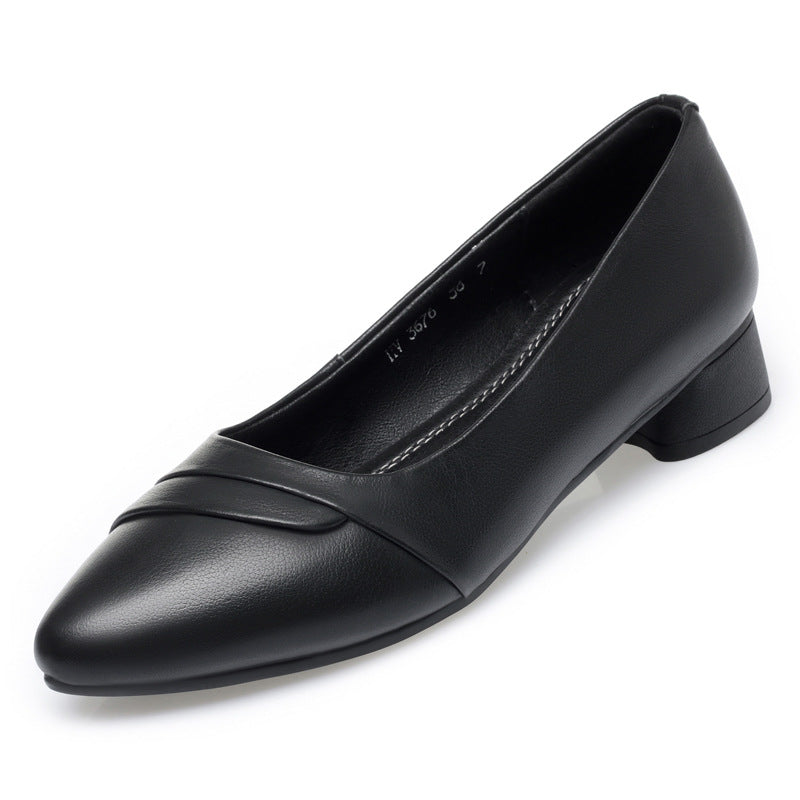 Damen Elegante Pumps mit schickem Rüschendetail und bequemem Blockabsatz R&B
