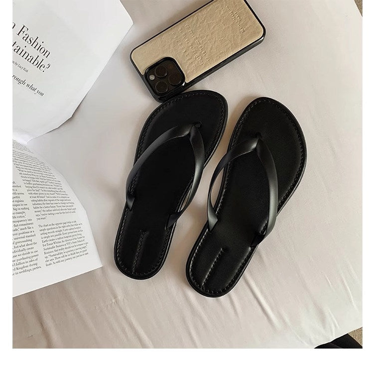 Damen Zehentrenner mit elegantem Riemendesign und ergonomischer Fußbettgestaltung R&B