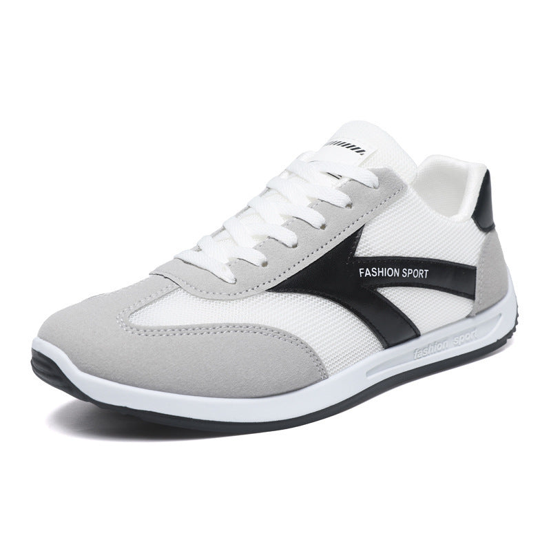 Damen Sportliche Sneakers mit atmungsaktiven Mesh-Einsätzen und dämpfender Sohle R&B