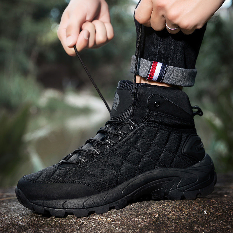 Damen Hohe Wanderschuhe mit atmungsaktiver Membran von