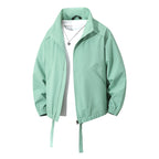 Herren leichte Freizeitjacke mit elastischen Bündchen und praktischen Taschen
