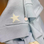 Damen Kapuzenjacke mit verspielten Tiermotiven und Pompoms R&B