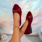 Damen elegante Slip-On Ballerinas mit funkelnden Applikationen R&B