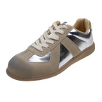Damen modische Sneakers mit reflektierenden Details und bequemer Sohle R&B