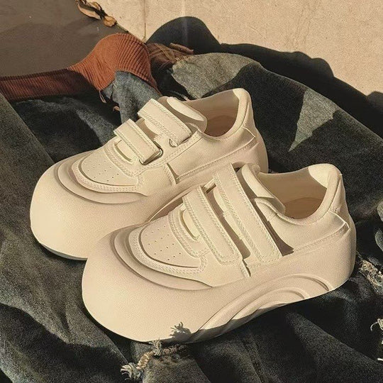 Damen Plattform-Sneaker mit verstellbaren Klettverschlüssen und komfortabler Dämpfung R&B