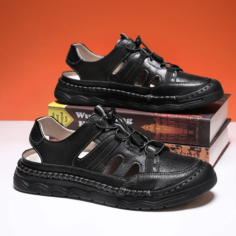 Herren Freizeitsandalen mit verstellbarem Riemen R&B