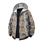 Damen leichte Windbreaker-Jacke mit farbenfrohem Muster und atmungsaktiven Eigenschaften R&B