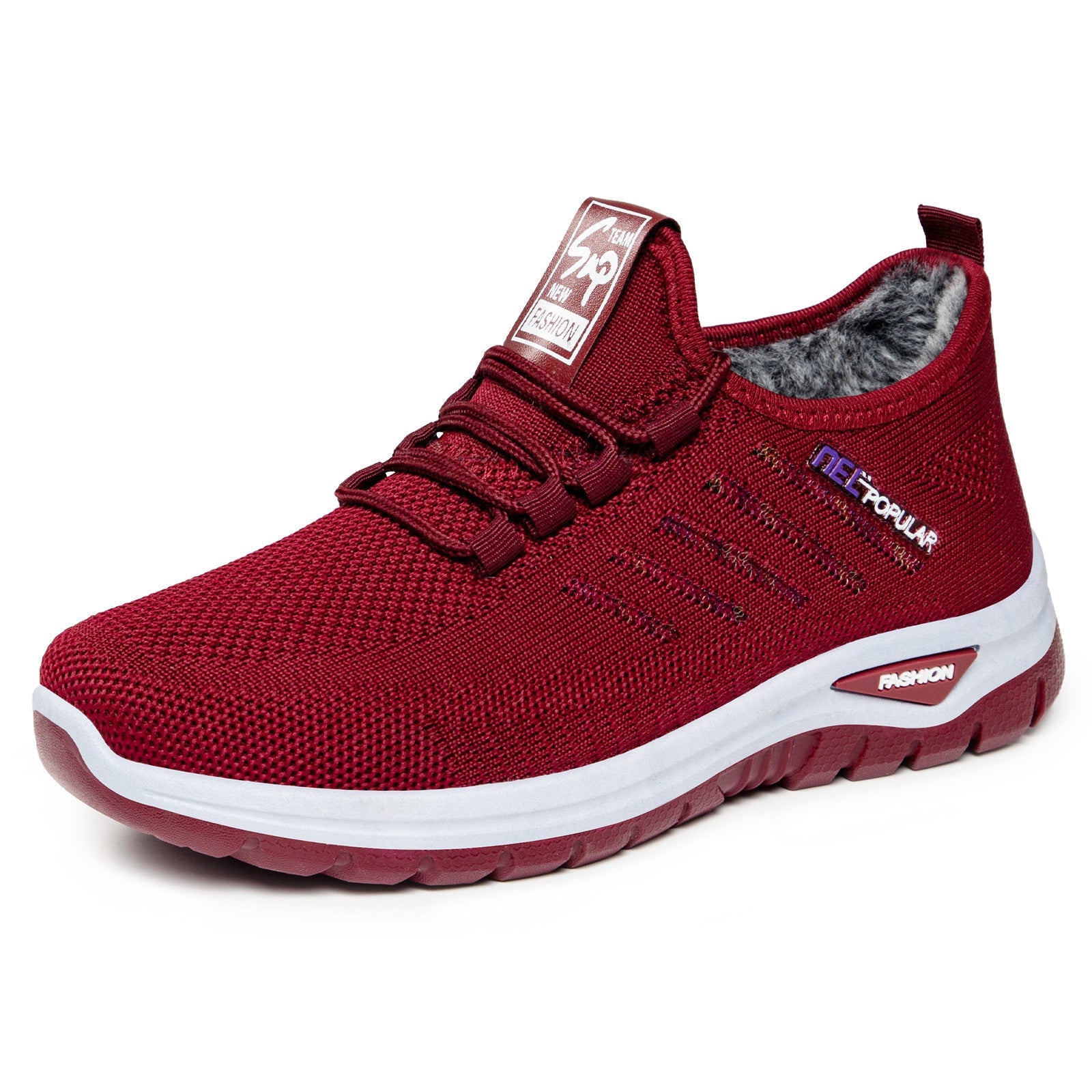 Damen Sportliche und bequeme Sneaker mit kuscheligem Innenfutter R&B