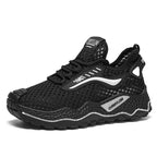 Damen Sportliche Schnürschuhe mit atmungsaktiver Netzstruktur R&B