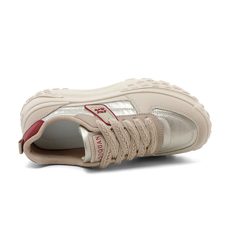 Damen Sportliche Sneaker mit dämpfender und rutschfester Laufsohle R&B