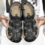 Damen Funktionale Trekking-Sandalen mit rutschfester Sohle und verstellbarem Schnellschnürsystem R&B