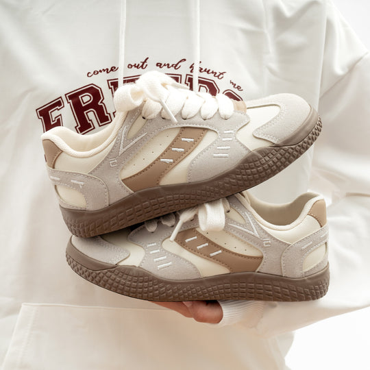 Damen Sneakers mit strukturiertem Obermaterial und rutschfester Sohle R&B