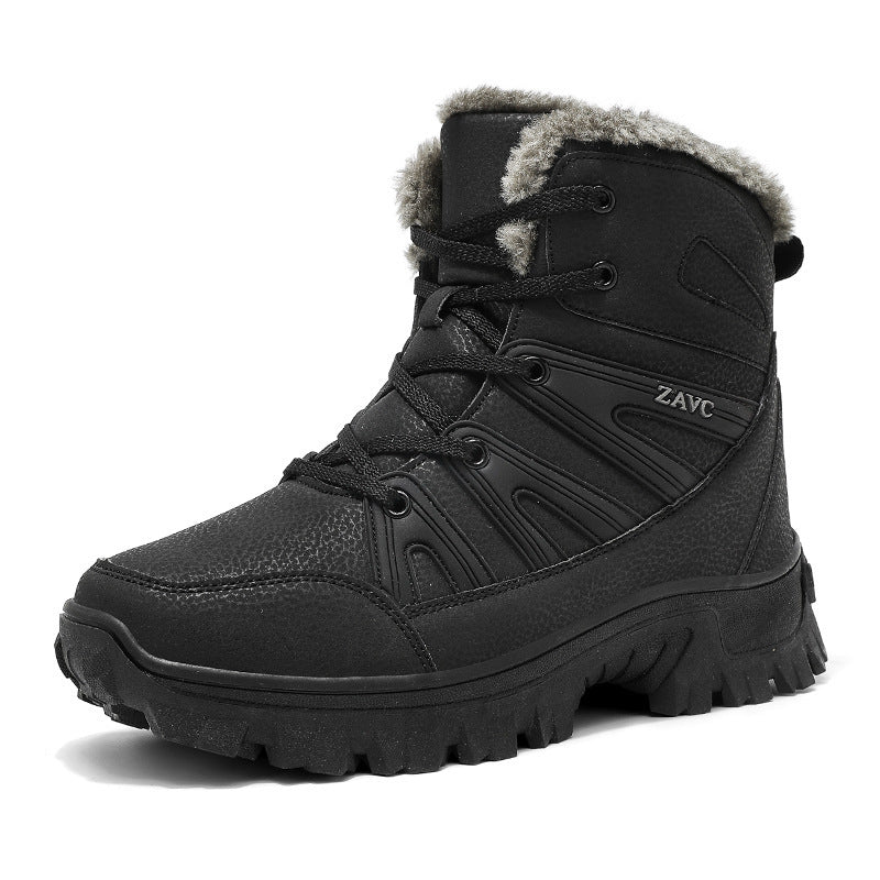 Damen Warmfutter Winterstiefel mit rutschfester Sohle und schnellem Schnellschnürsystem R&B
