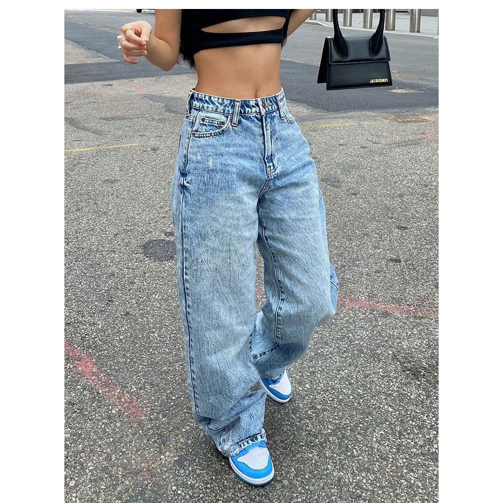 Damen weite Baumwoll-Hosen R&B