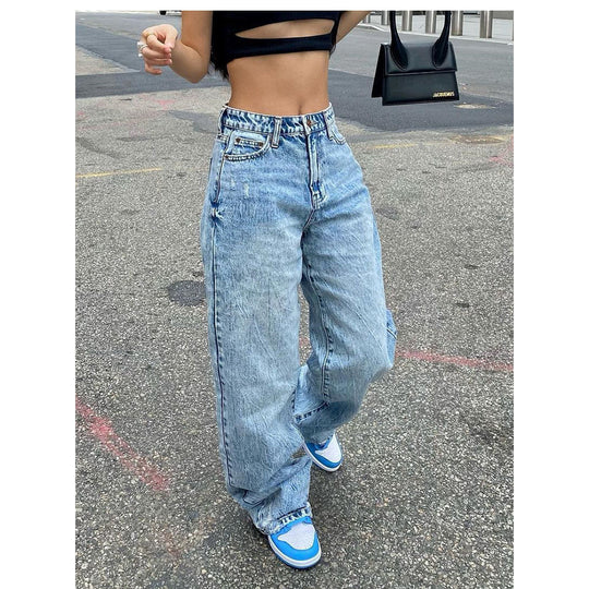 Damen weite Baumwoll-Hosen R&B