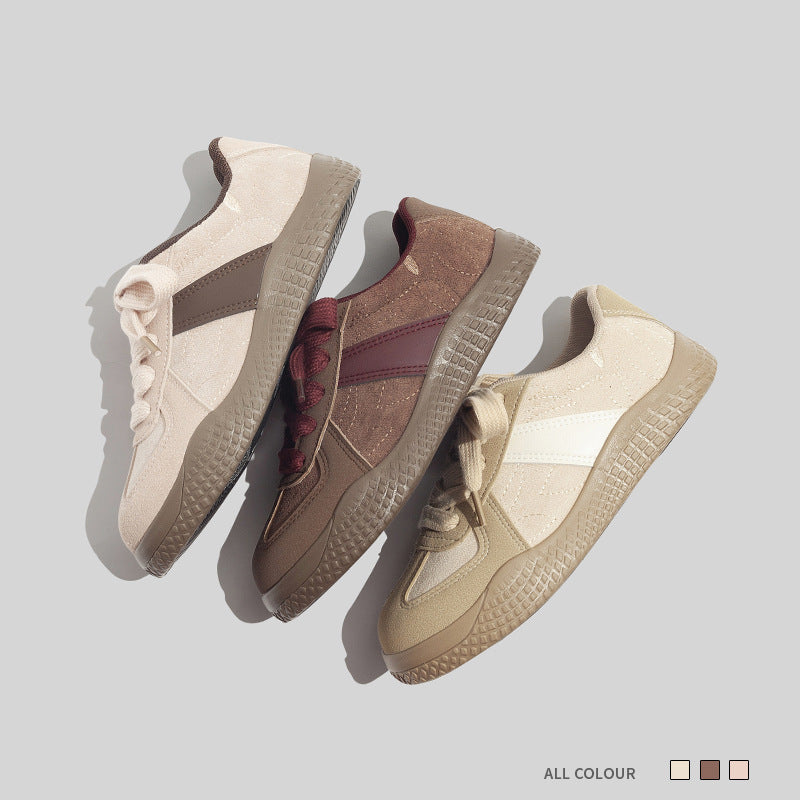 Damen Sportliche Sneaker mit strapazierfähigem Obermaterial und flexiblem Sohlenprofil