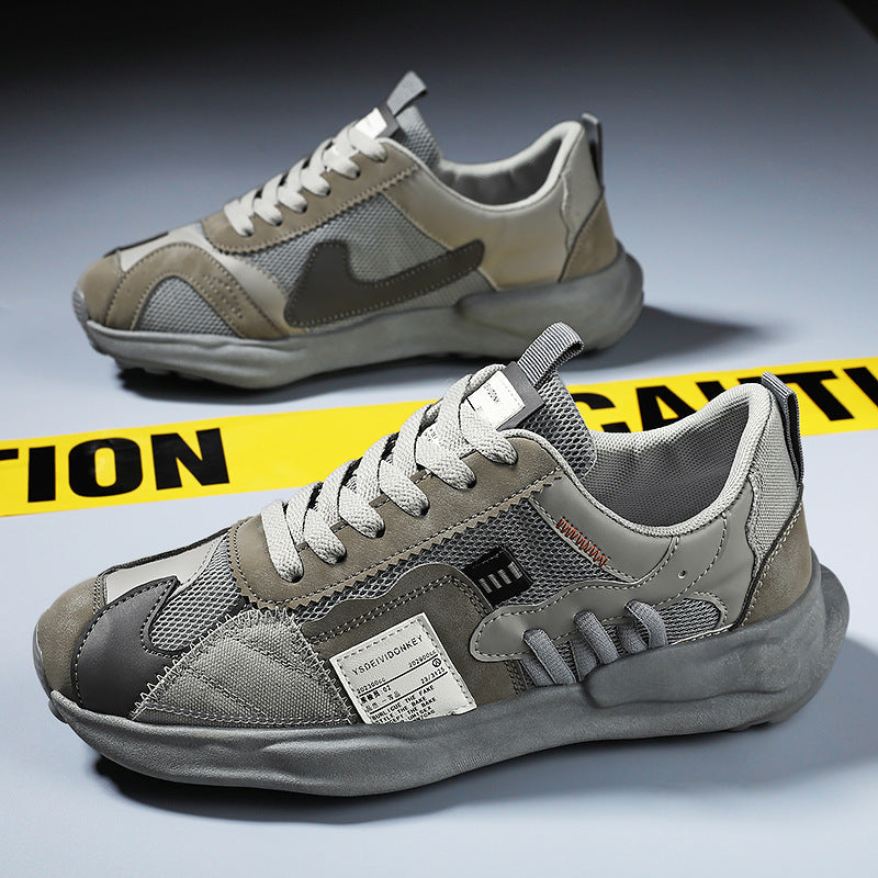 Damen sportliche Sneakers mit atmungsaktivem Obermaterial und flexiblem Design EB