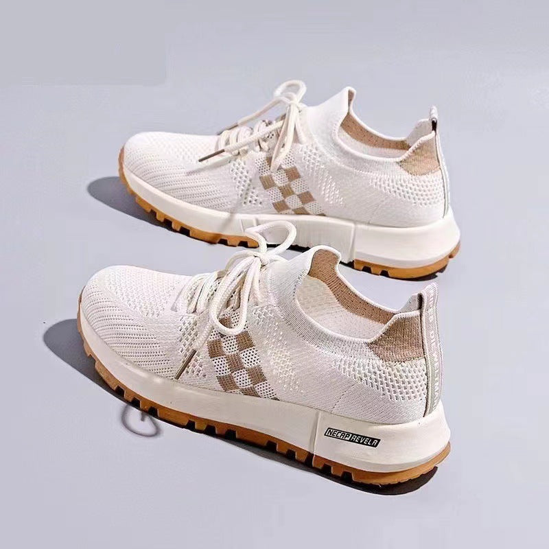 Damen Atmungsaktive Laufschuhe mit hochflexiblem Sohlenprofil und rutschfester Laufsohle R&B
