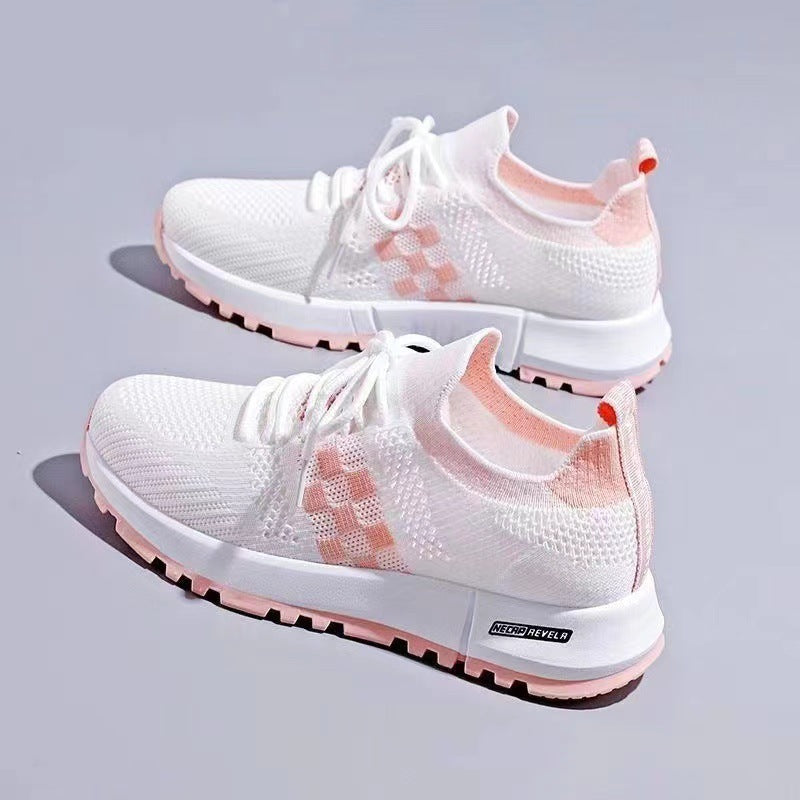 Damen Atmungsaktive Laufschuhe mit hochflexiblem Sohlenprofil und rutschfester Laufsohle R&B