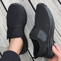 Damen Luftdurchlässige Freizeitschuhe mit flexiblem Klettverschluss