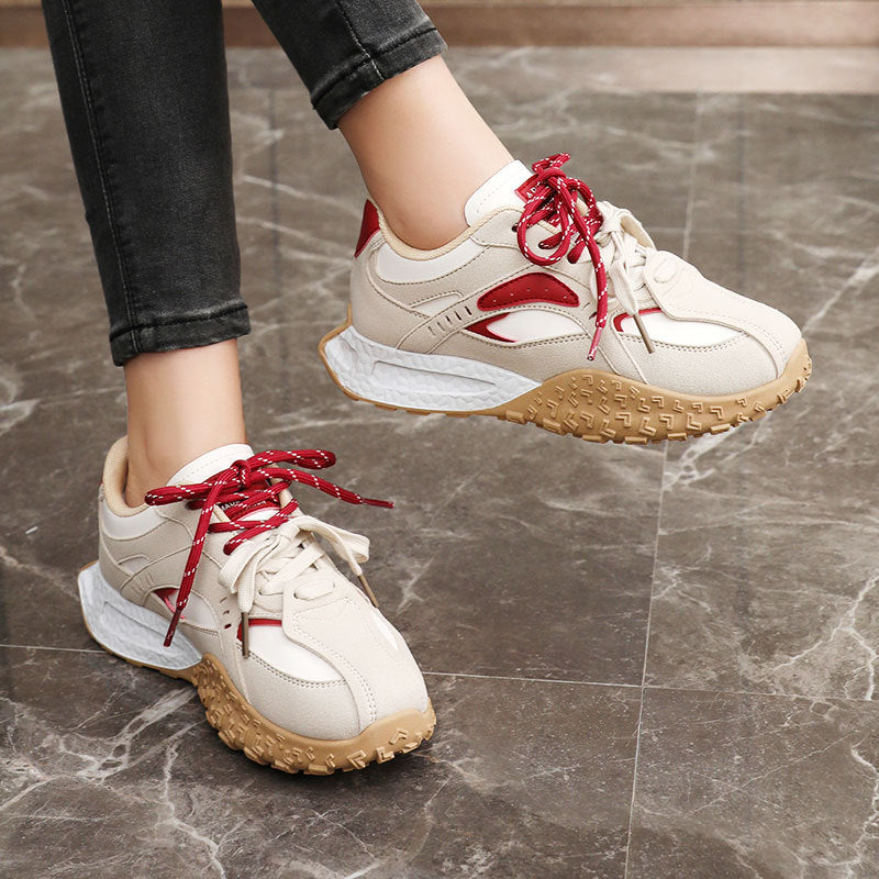 Damen Sportliche Sneaker mit niedrigem Profil und rutschfester Sohle R&B