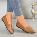 Damen Ballerinas mit elegantem Schnitt und hochwertiger Lederoberfläche R&B