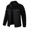 Herren gefütterte Jacke im Jeansstil