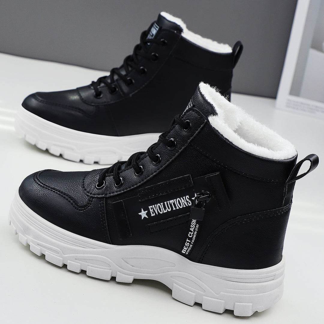 Damen Urbaner Winterstiefel mit trendigem Design und warmer Fütterung R&B