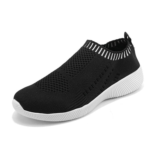 Damen Bequeme Slip-On Sneakers mit atmungsaktivem Obermaterial R&B