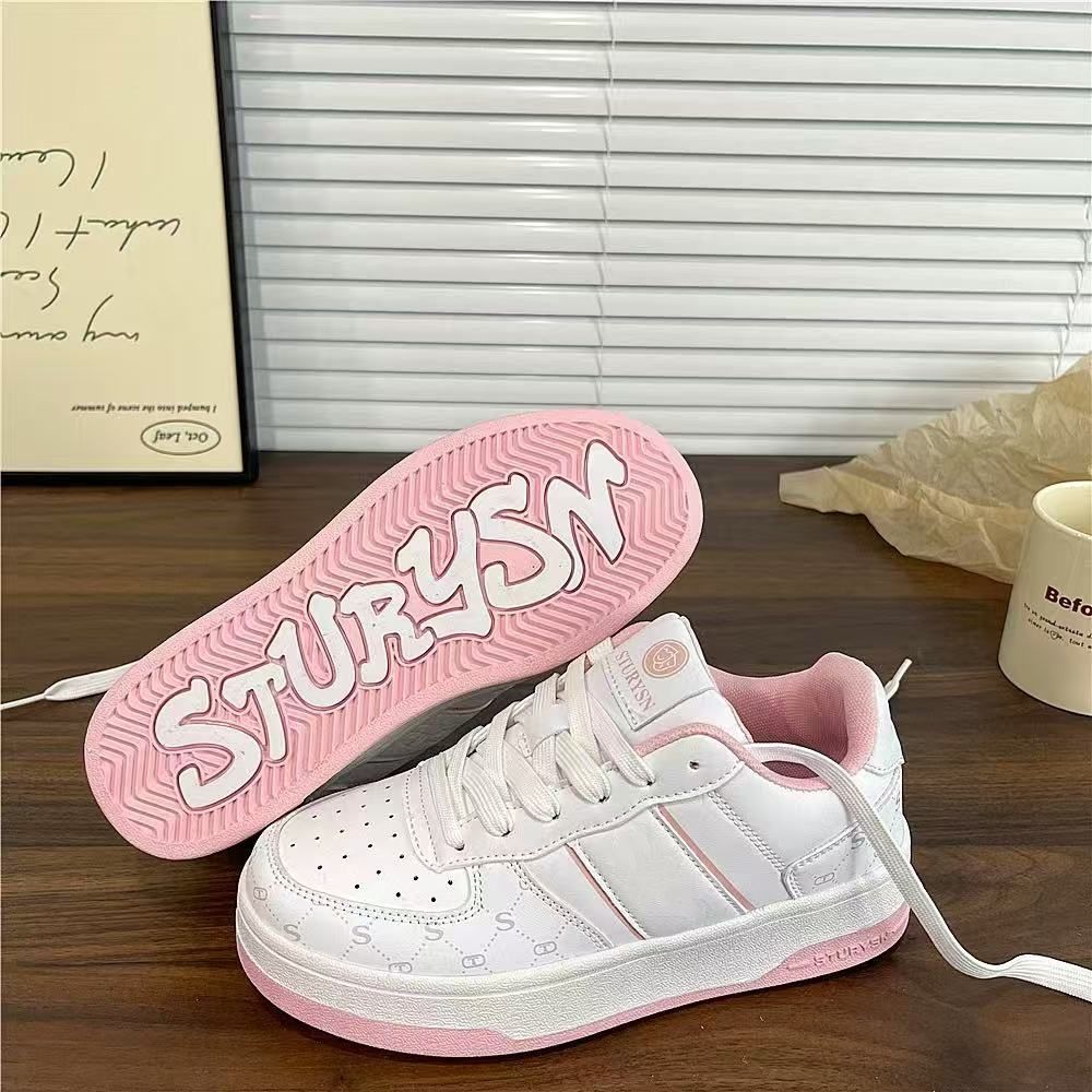 Damen Sportliche Sneakers mit dickem Komfort-Fußbett und atmungsaktiver Oberflächenstruktur R&B