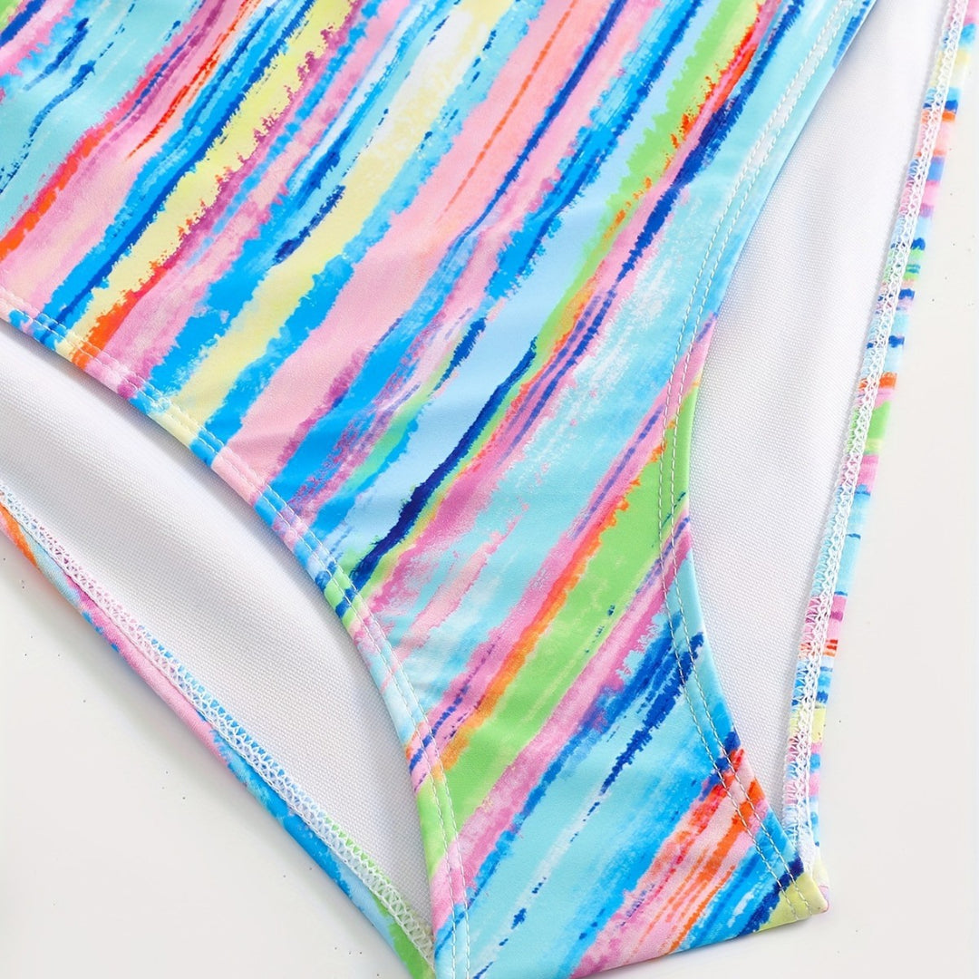 Damen Bikinihose mit seitlichen Bindebändern R&B
