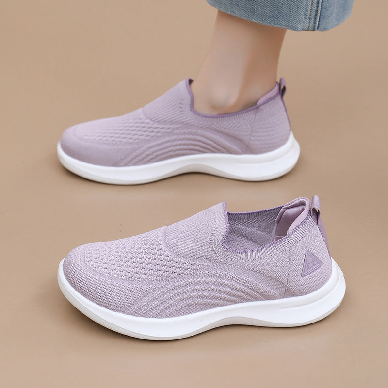 Damen Bequeme und atmungsaktive Slip-On Sneakers R&B