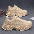 Damen Sportliche Chunky Sneakers mit elastischem Dämpfungssystem und atmungsaktivem Obermaterial