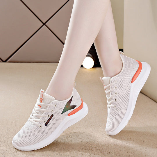 Damen Sportliche Lauf-Sneaker mit atmungsaktivem Mesh-Obermaterial und innovativer Dämpfungstechnologie R&B