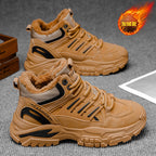 Damen warme Mid-Cut Winterschuhe mit kuscheligem Innenfutter