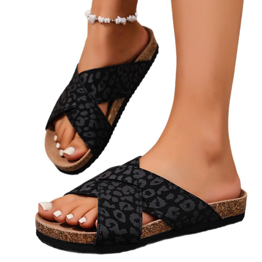 Damen Komfortable und stilvolle Fußbett Sandalen R&B