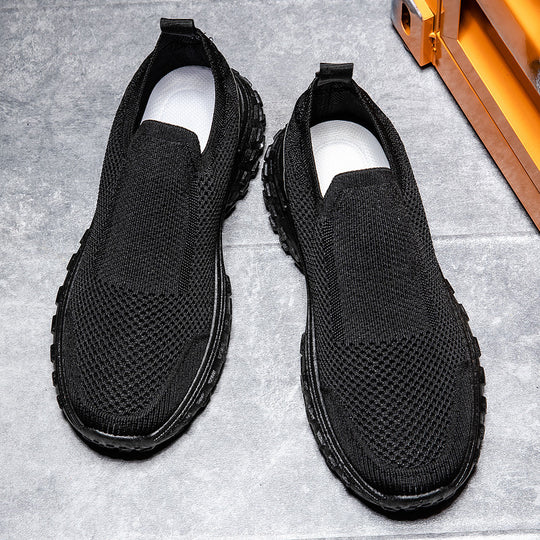 Damen Bequeme Slip-On Laufschuhe mit atmungsaktivem Obermaterial R&B