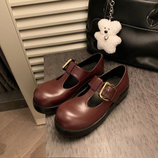 Damen Mokassins mit eleganter Schnallenverzierung und komfortabler Sohle R&B