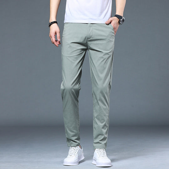 Herren luftige Freizeithosen im modernen Slim-Fit Design R&B