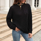 R&B | Zopfmuster Strickpullover im Klassischen Design