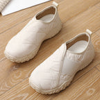 Damen Bequeme Slip-On Sneakers mit rutschfester Sohle und atmungsaktivem Obermaterial R&B
