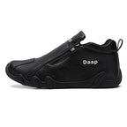 Damen modische Sportliche Sneakers mit Zippverschluss und rutschfester Sohle R&B