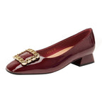 Damen Ballerinas mit luxuriösem Schmuck-Detail
