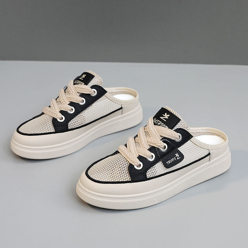 Damen Slip-On Sneakers mit luftdurchlässigem Obermaterial und flexibel rutschfester Sohle R&B