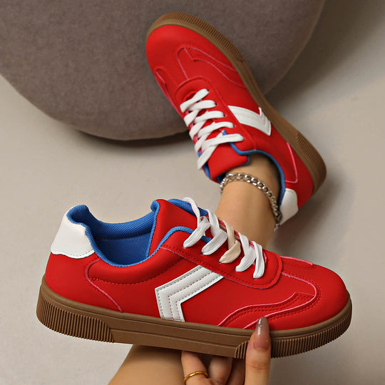 Damen Bequeme Freizeitsneaker mit trendigem Obermaterial R&B