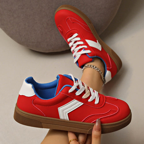 Damen Bequeme Freizeitsneaker mit trendigem Obermaterial R&B